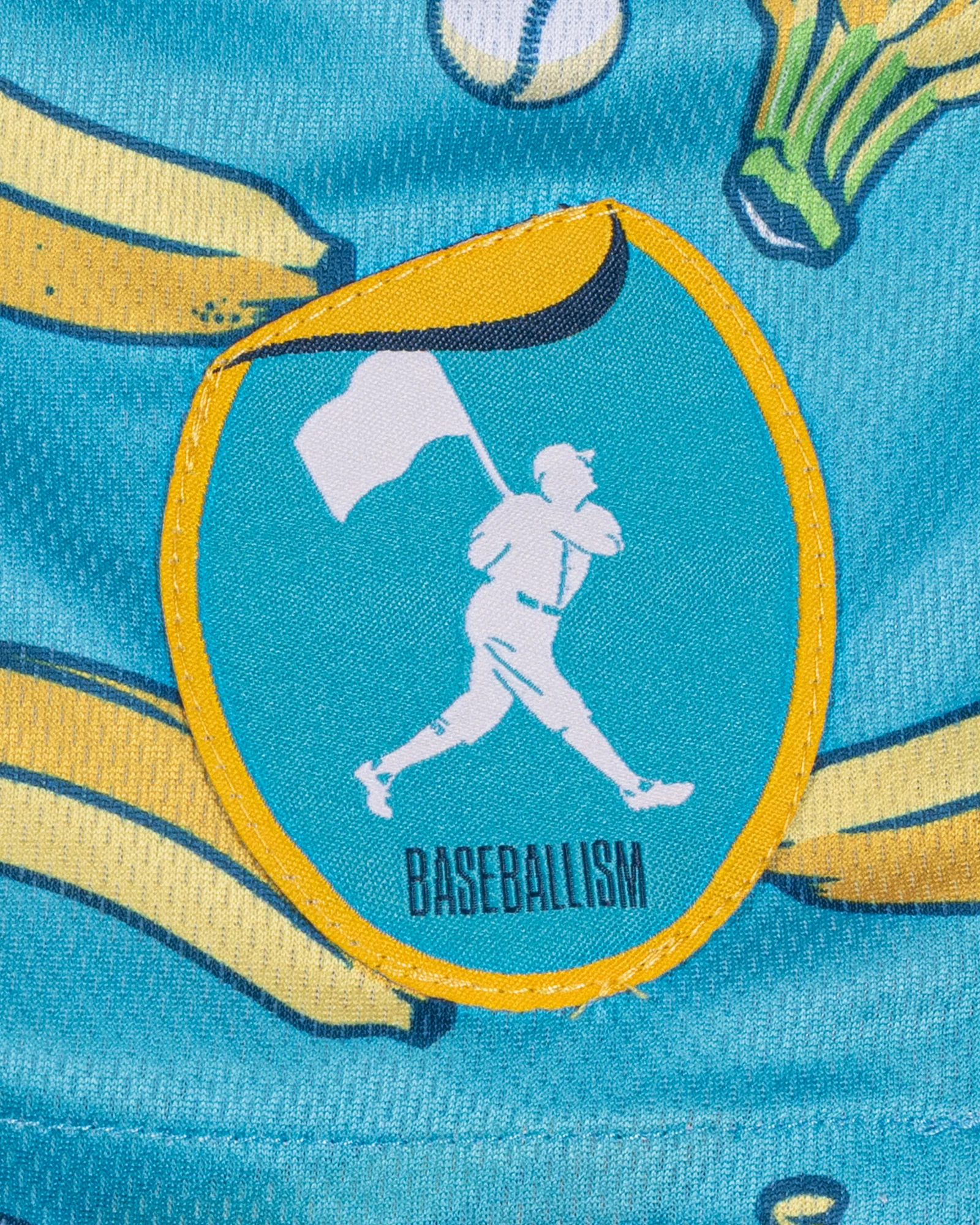 Bananas Peelin Good Diamond Air Mesh Shorts - Image 3