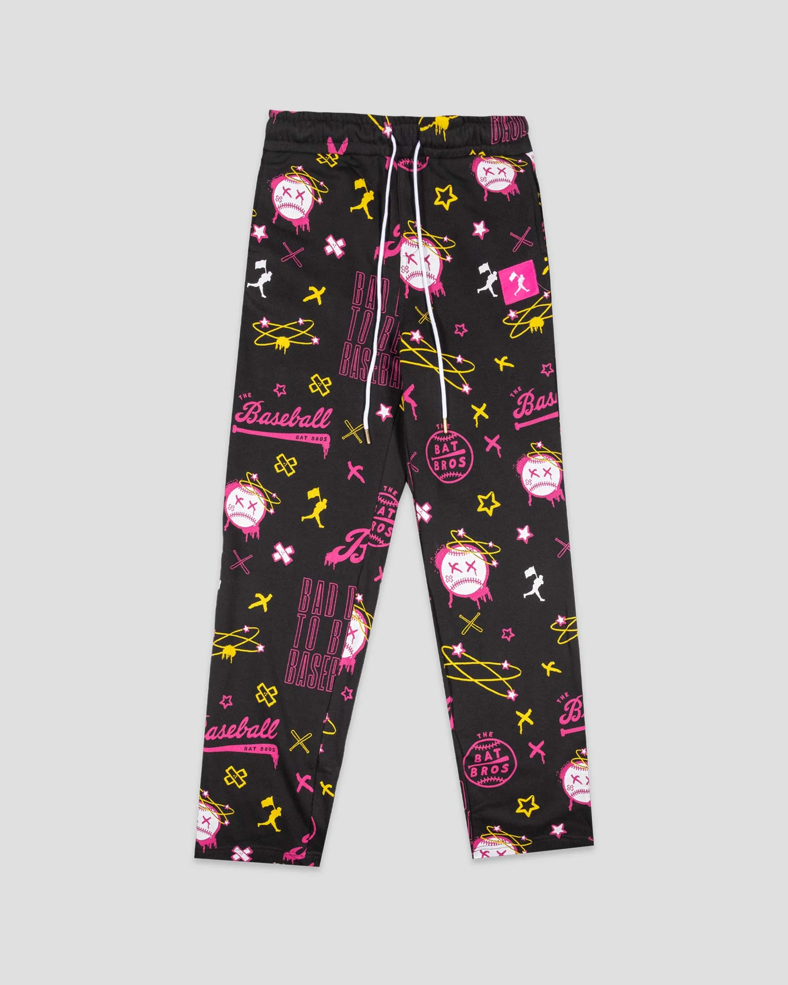 Bat Bros Bad Day Straight Leg Fleece Sweatpants