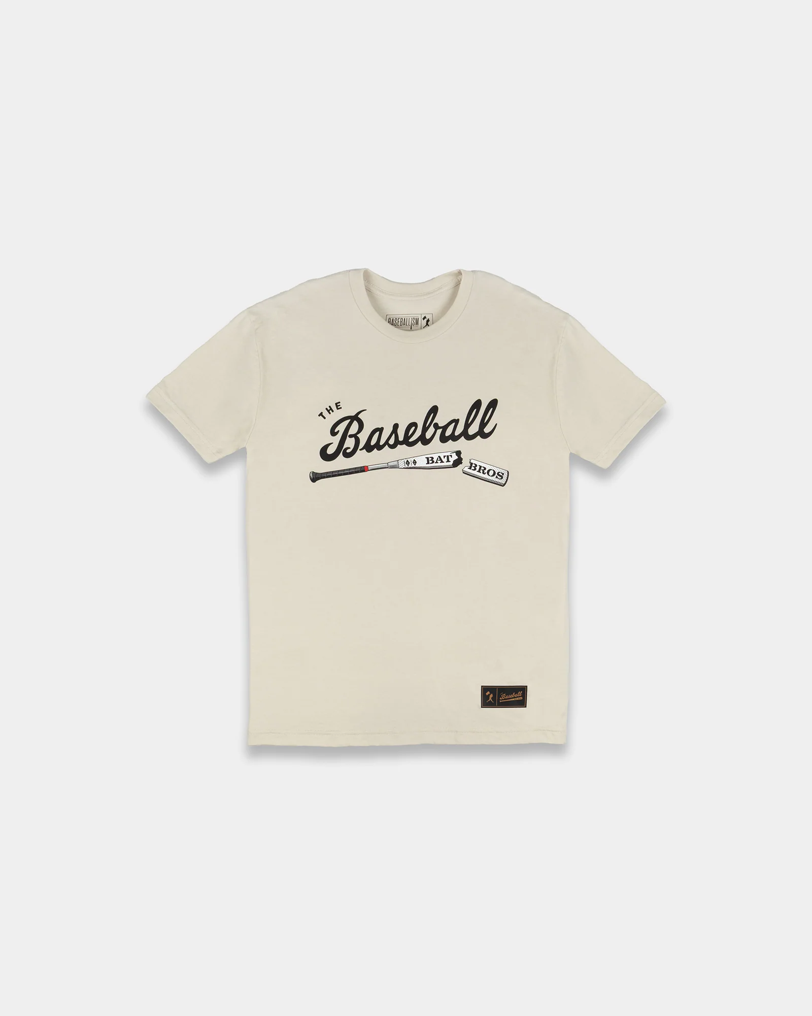 Bat Bros Broken Bat T-Shirt (Cream) - Youth