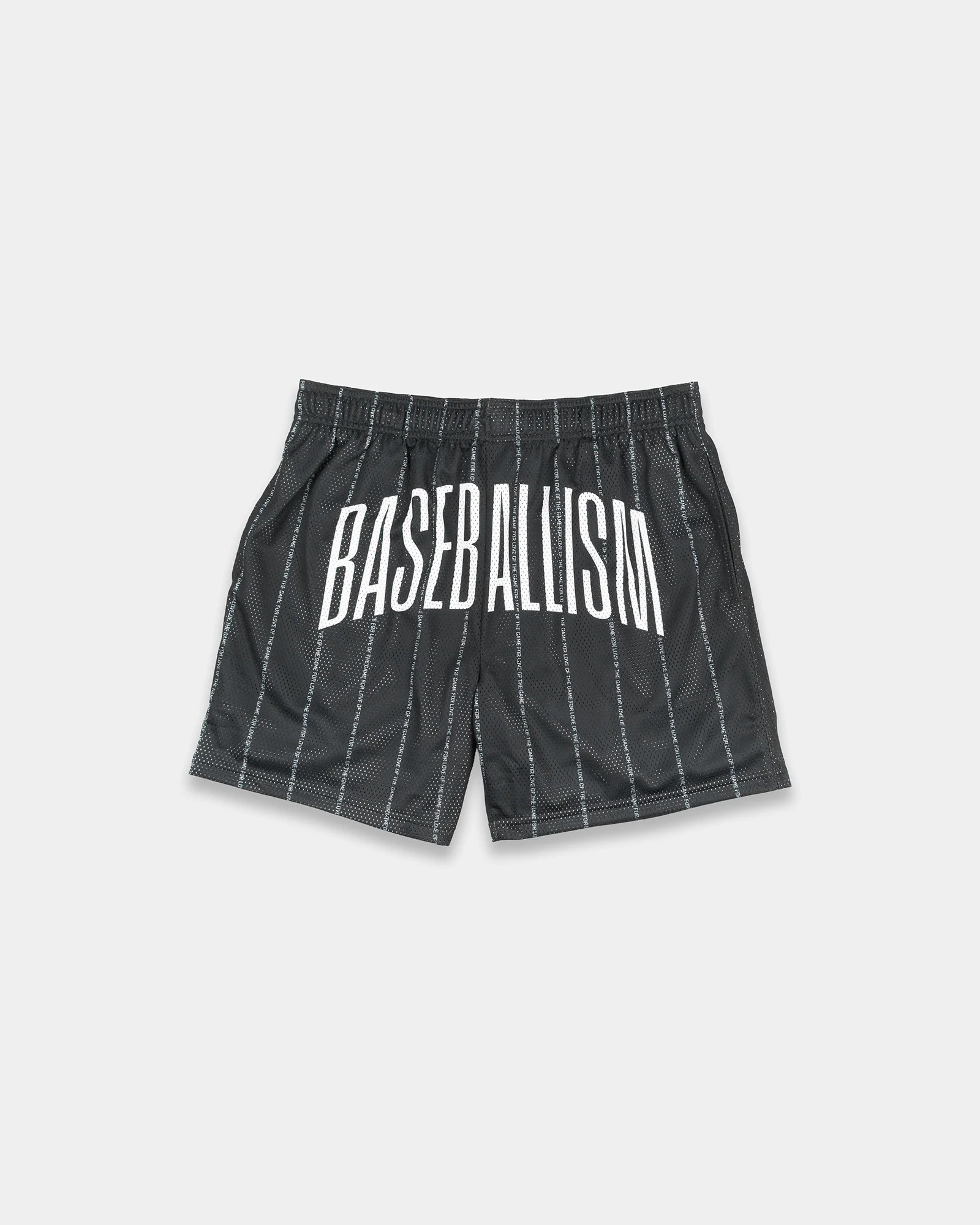 Branded Diamond Pro Shorts (Black Pinstripe) - Youth