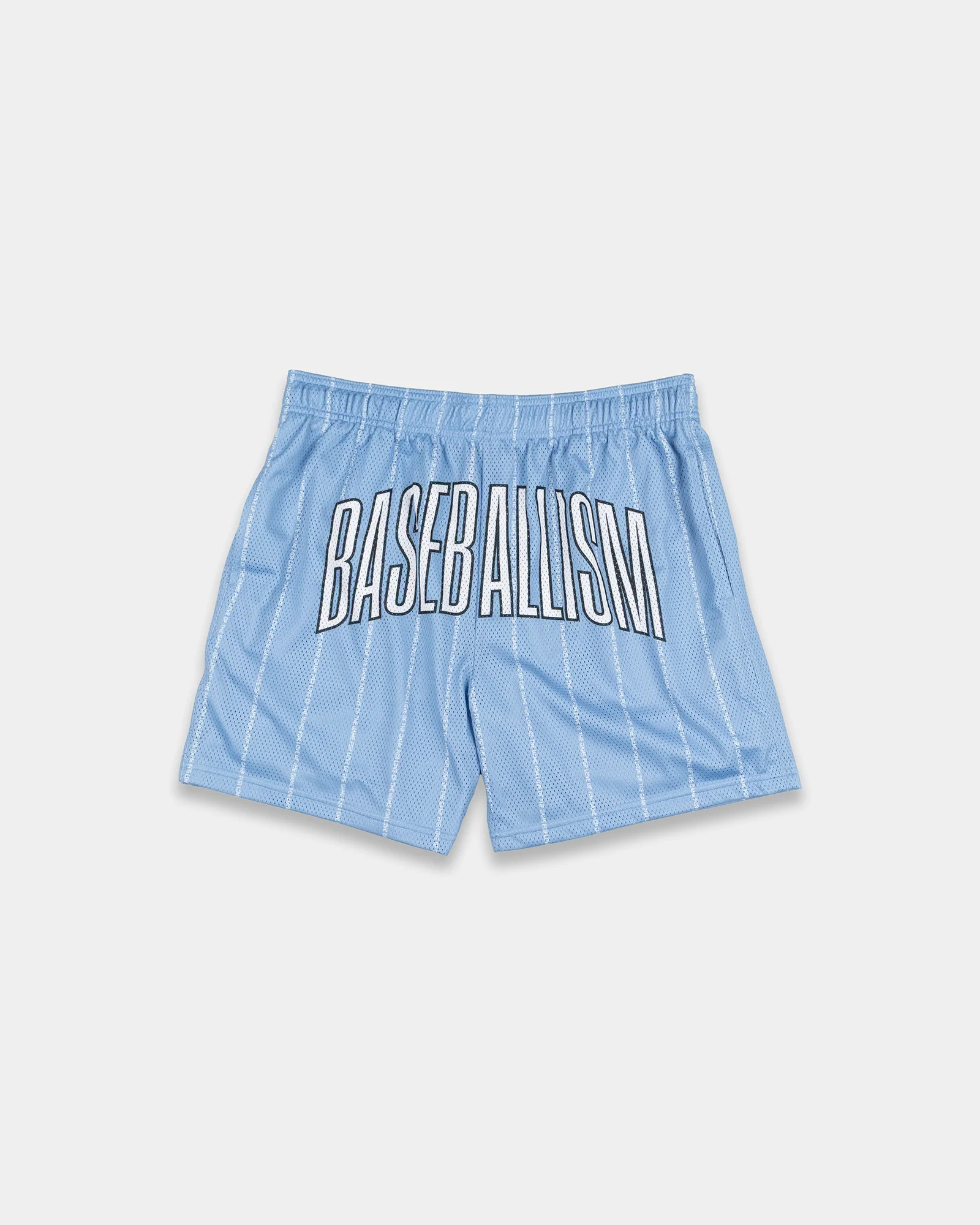 Branded Diamond Pro Shorts (Blue Pinstripe) - Youth