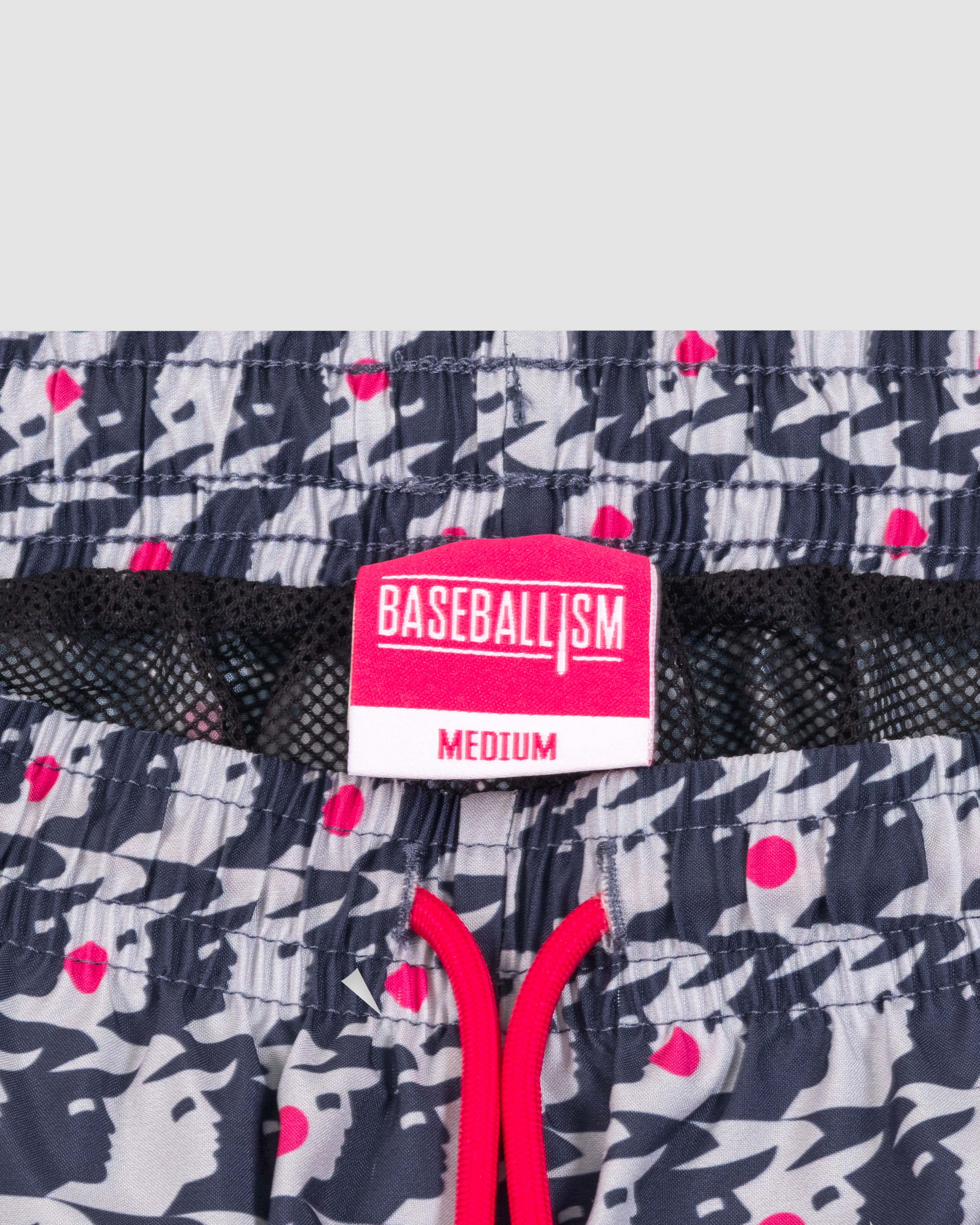 Bubblegum Ballplayer Swim Trunks - Image 7