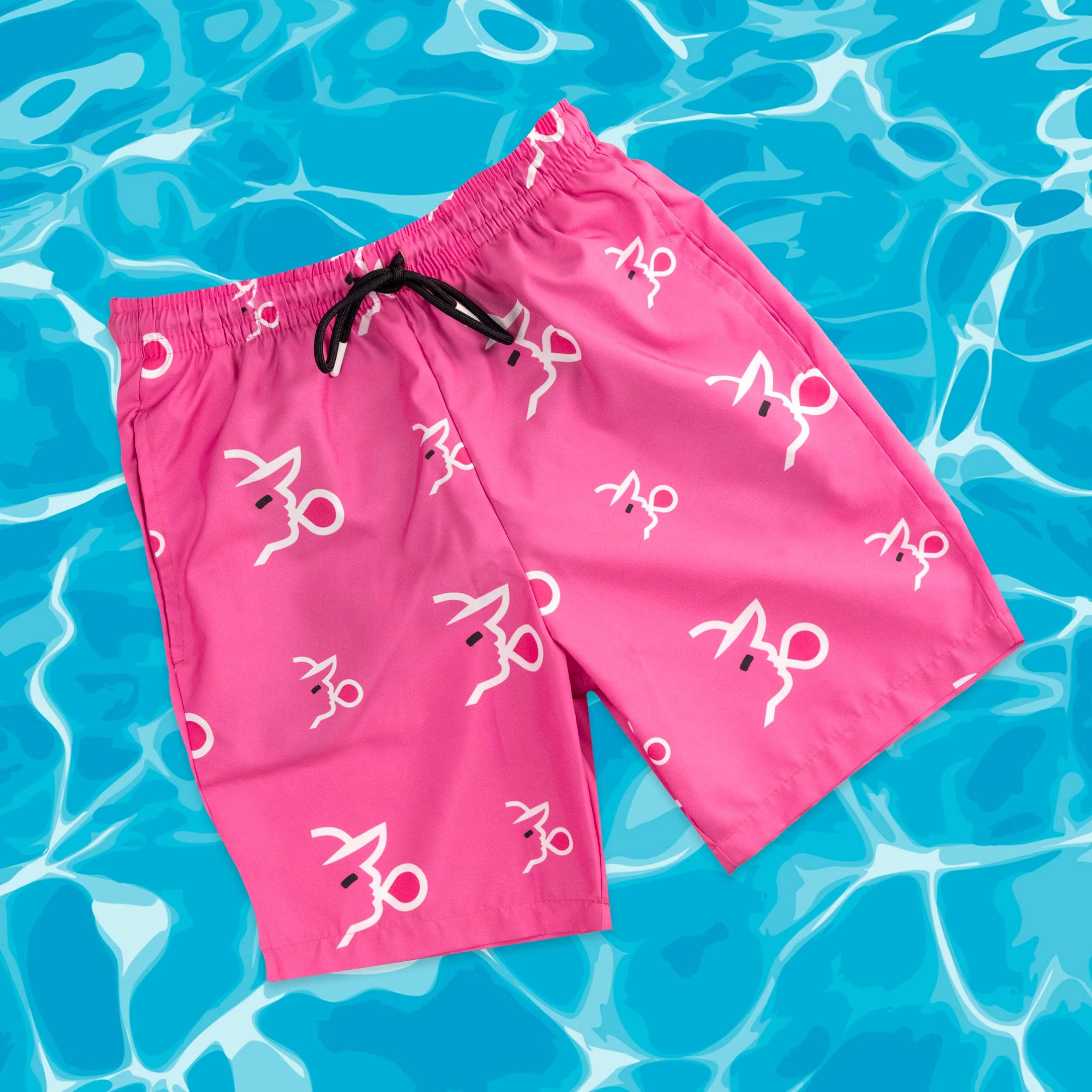 Bubblegum Ballplayer Swim Trunks - Youth - Image 5