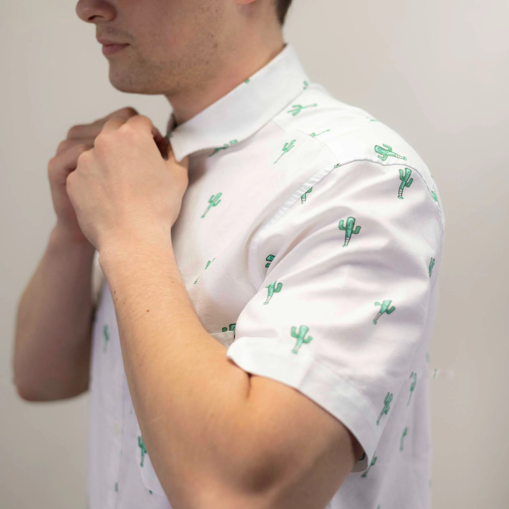 Cactus Bat - Oxford Button Down - Image 4