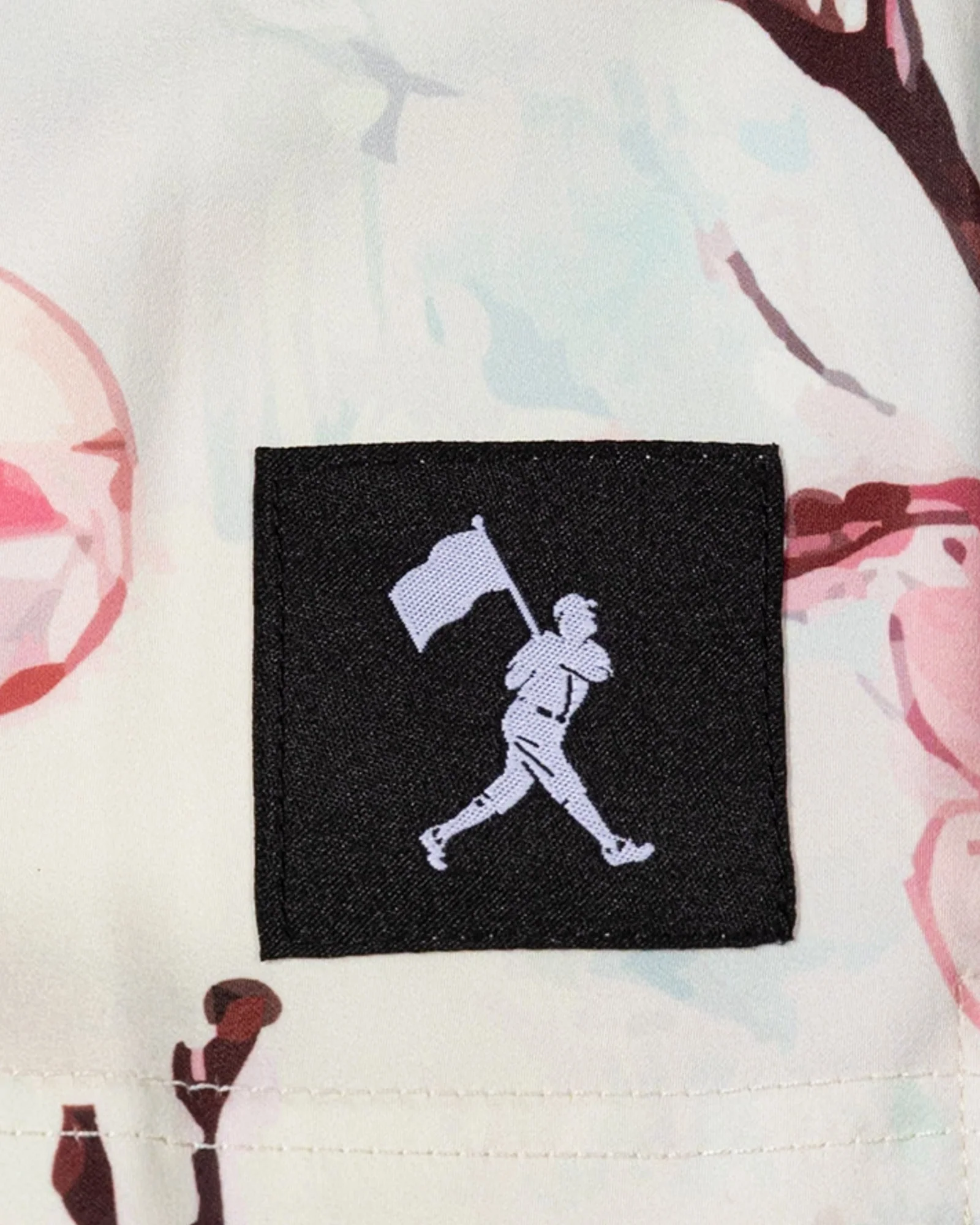 Cherry Blossom Baseball Diamond Lux Satin Shorts - Youth - Image 3