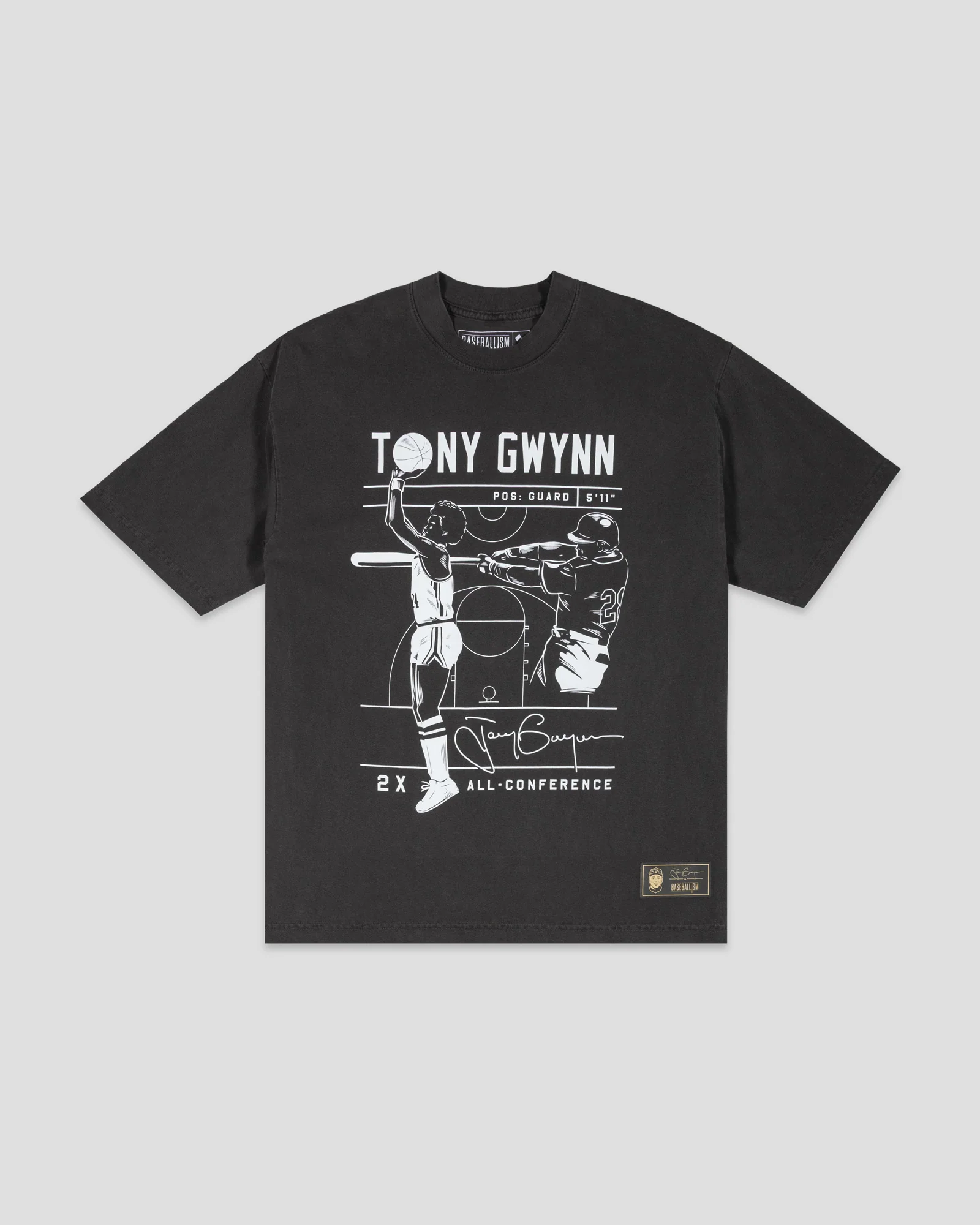 Dual Sport Athlete T-Shirt - The Legend of Tony Gwynn