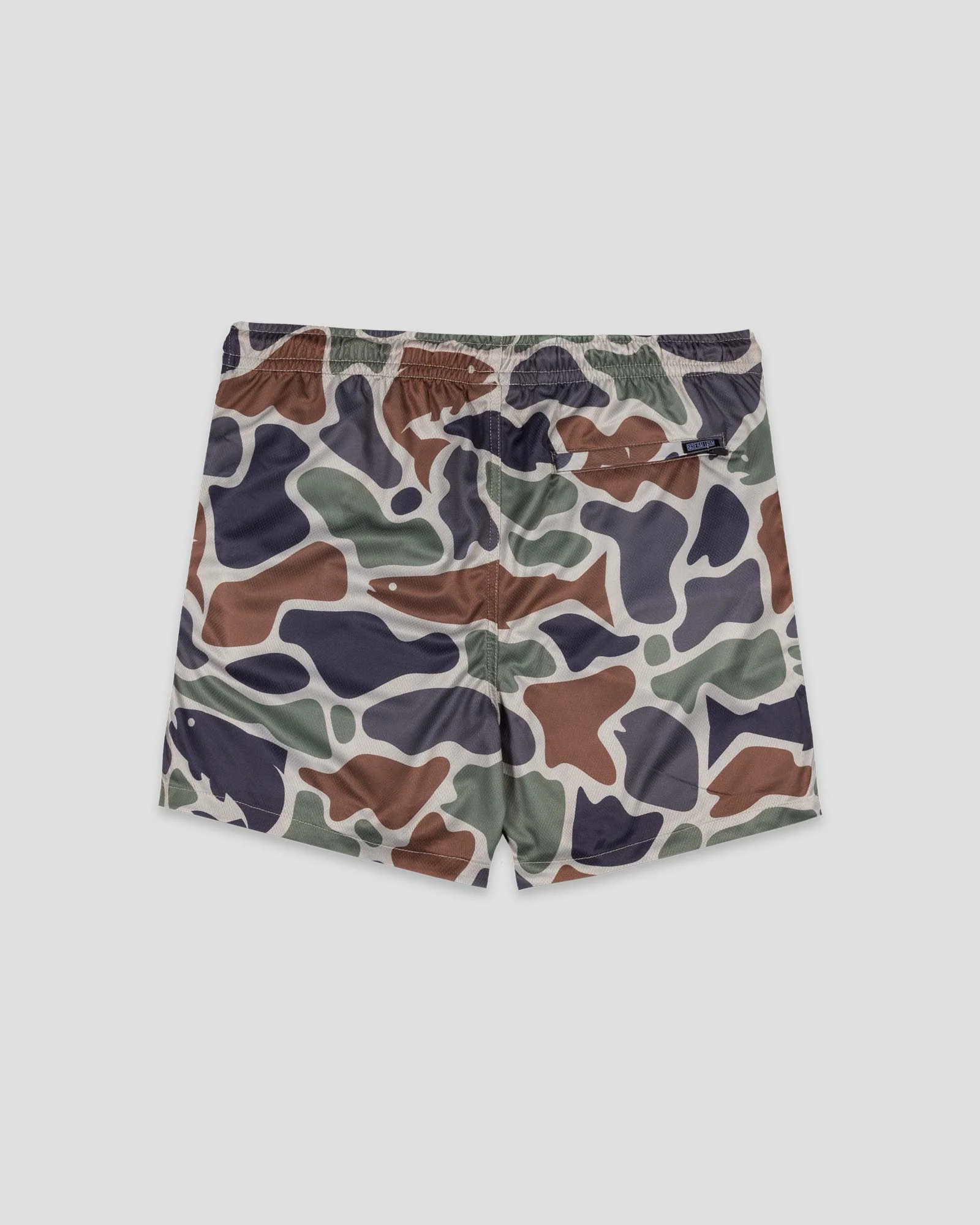 Fishing Club Angler Camo Diamond Air Mesh Shorts - Youth - Image 2