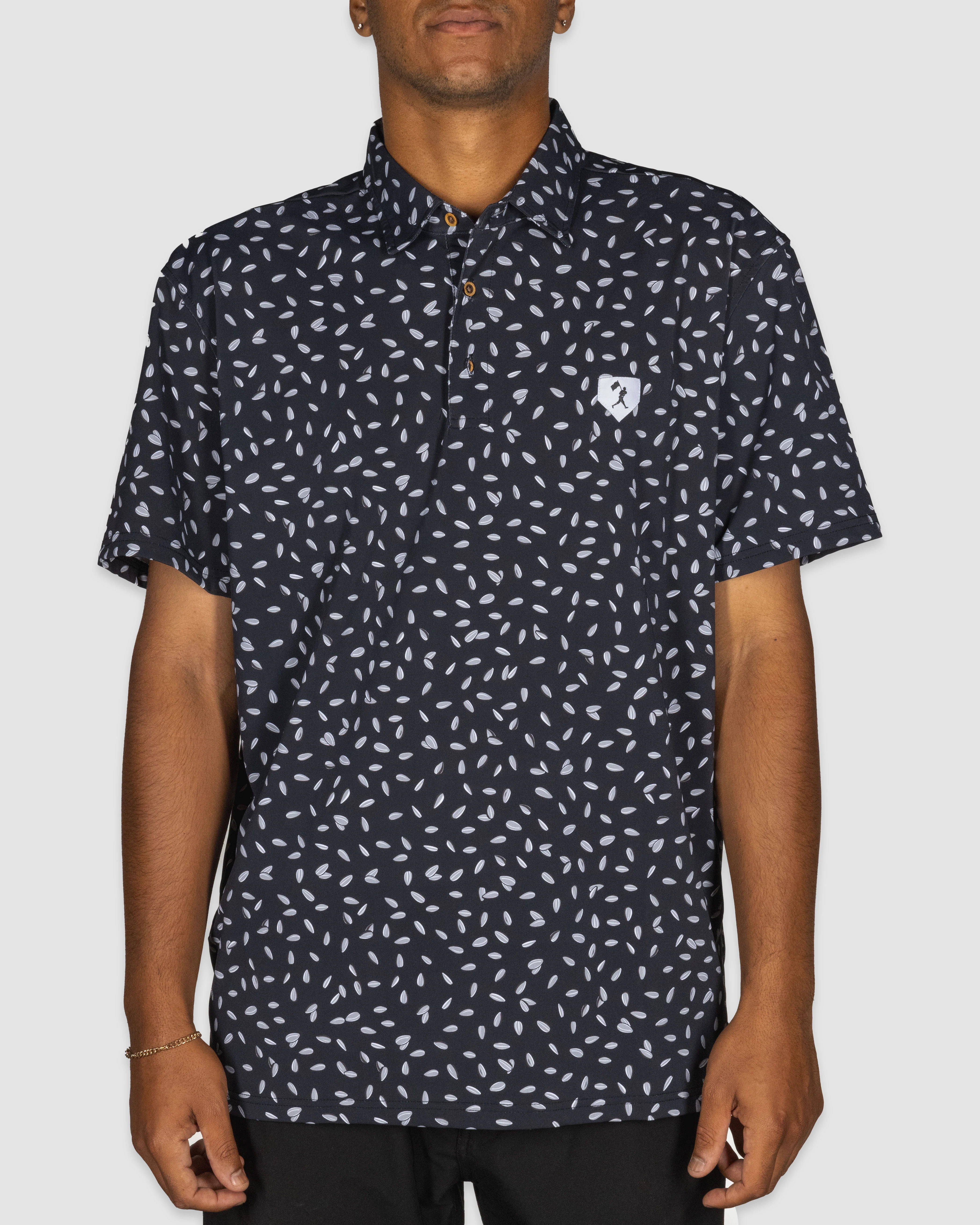 For the Shell of It - Four Hitter Polo - Image 2