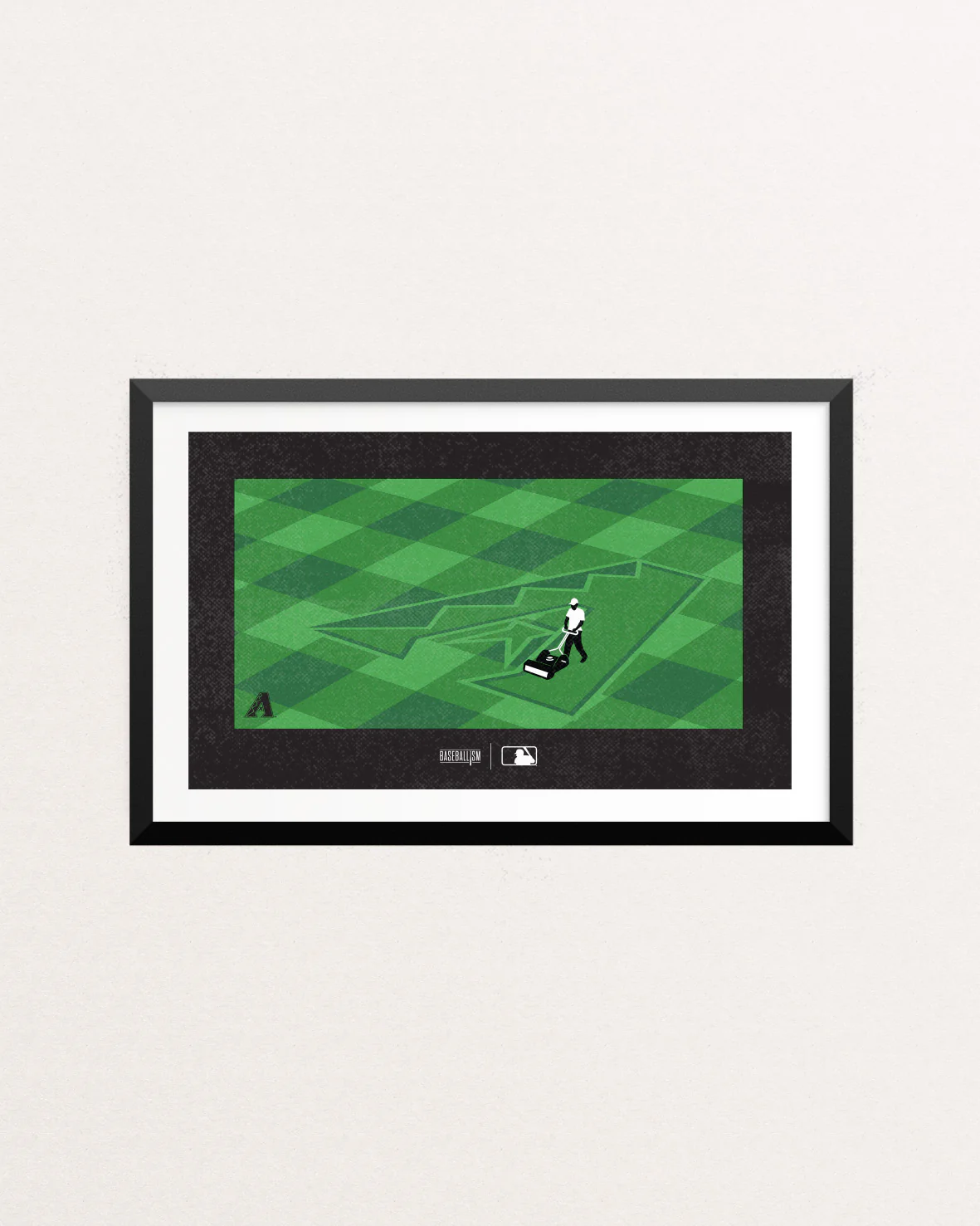 Groundskeeper 18x12 Poster - Arizona Diamondbacks