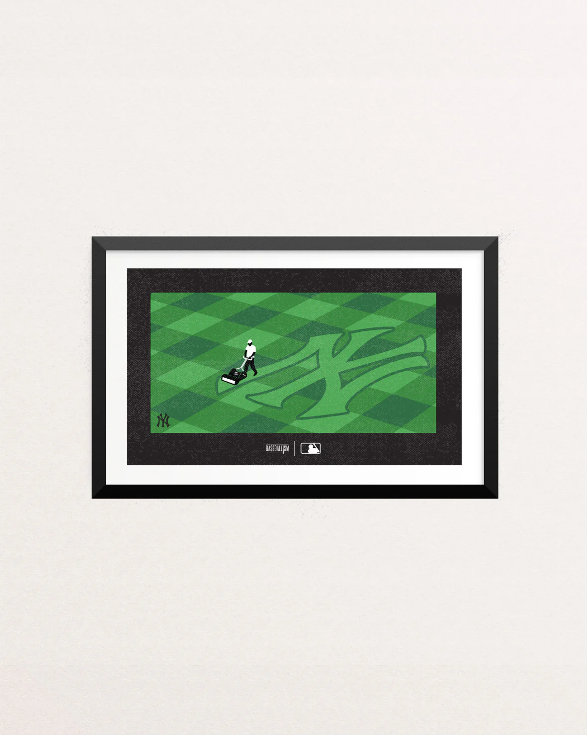 Groundskeeper 18x12 Poster - New York Yankees