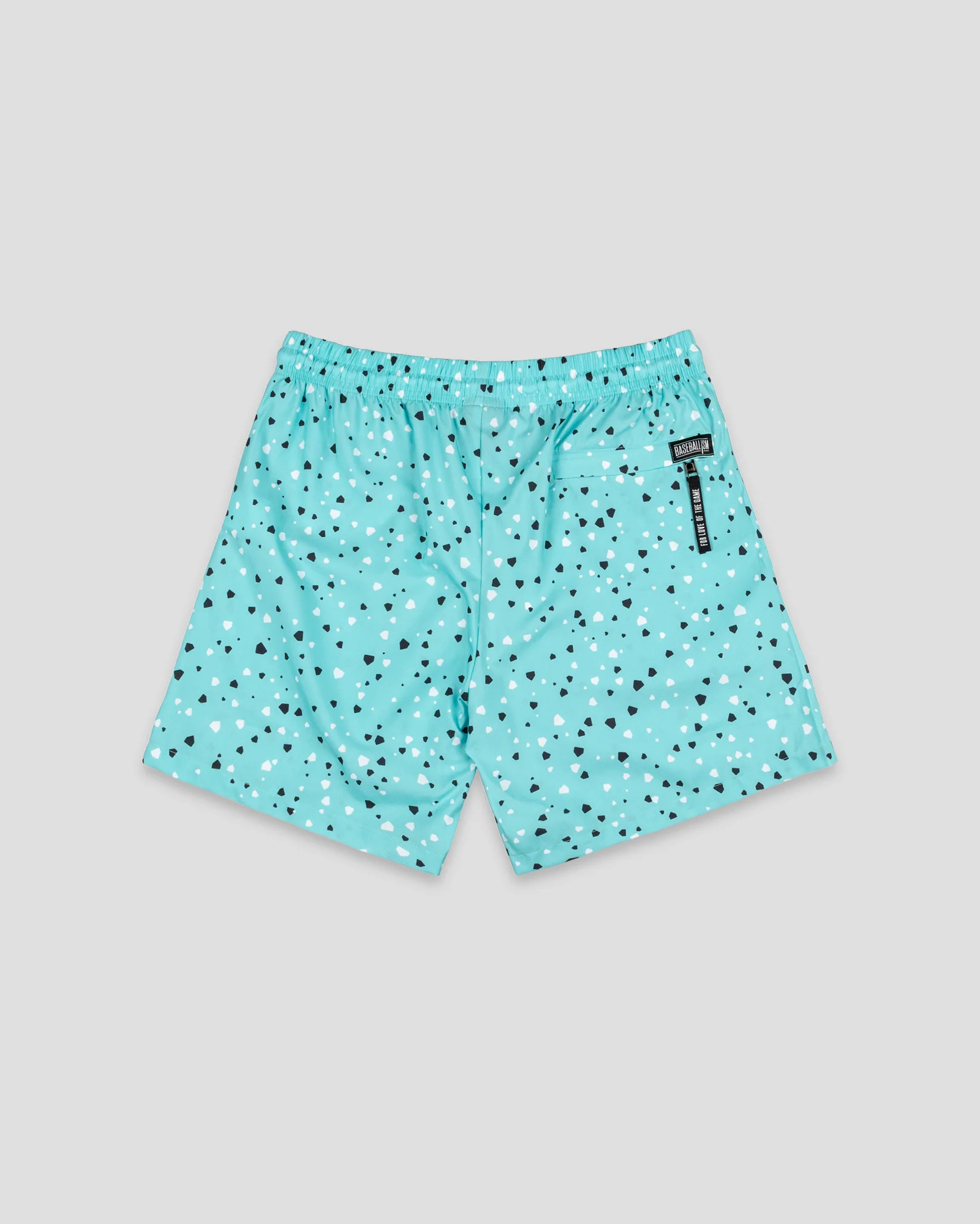 Home Plate Splatter Swim Trunks (Mint) - Youth - Image 2