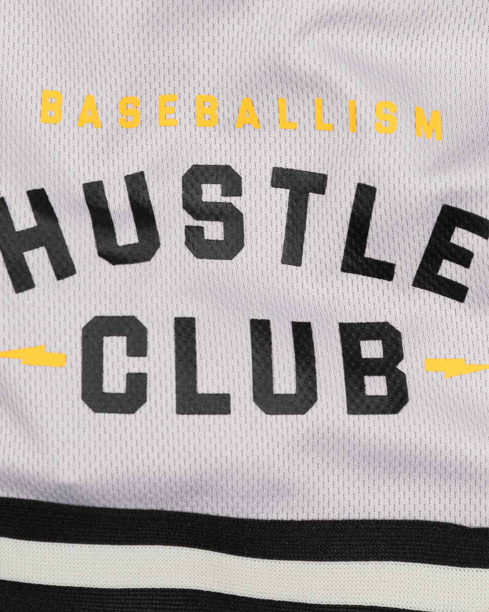 Hustle Club Diamond Air Mesh Shorts - Grey - Image 4