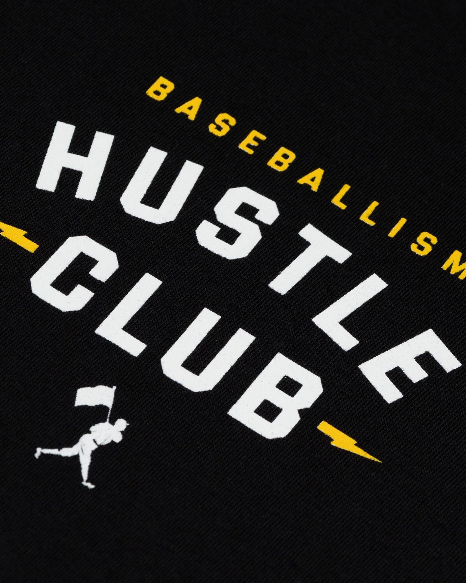 Hustle Club T-Shirt - Black - Image 3