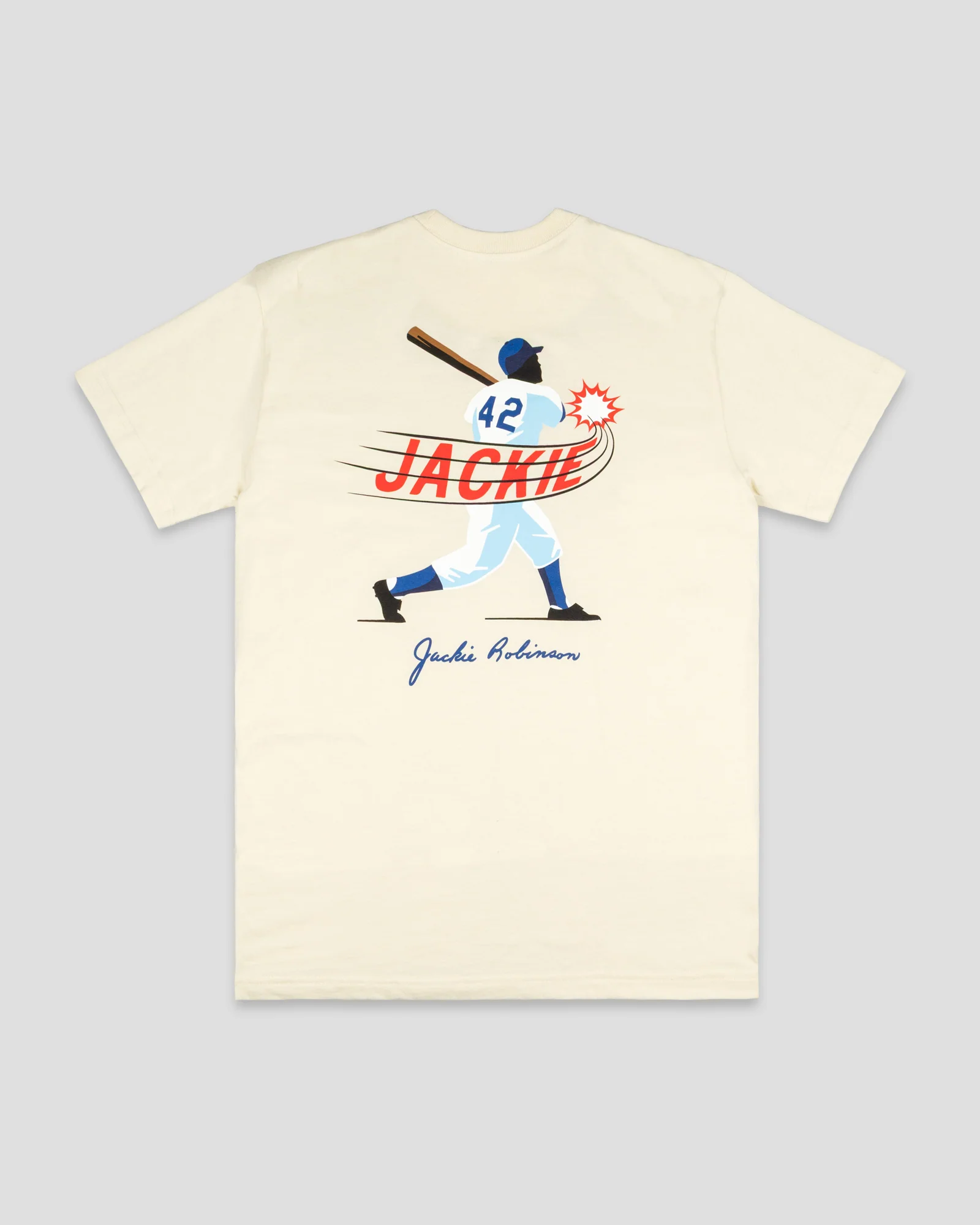 Jackie Robinson Crack of the Bat T-Shirt