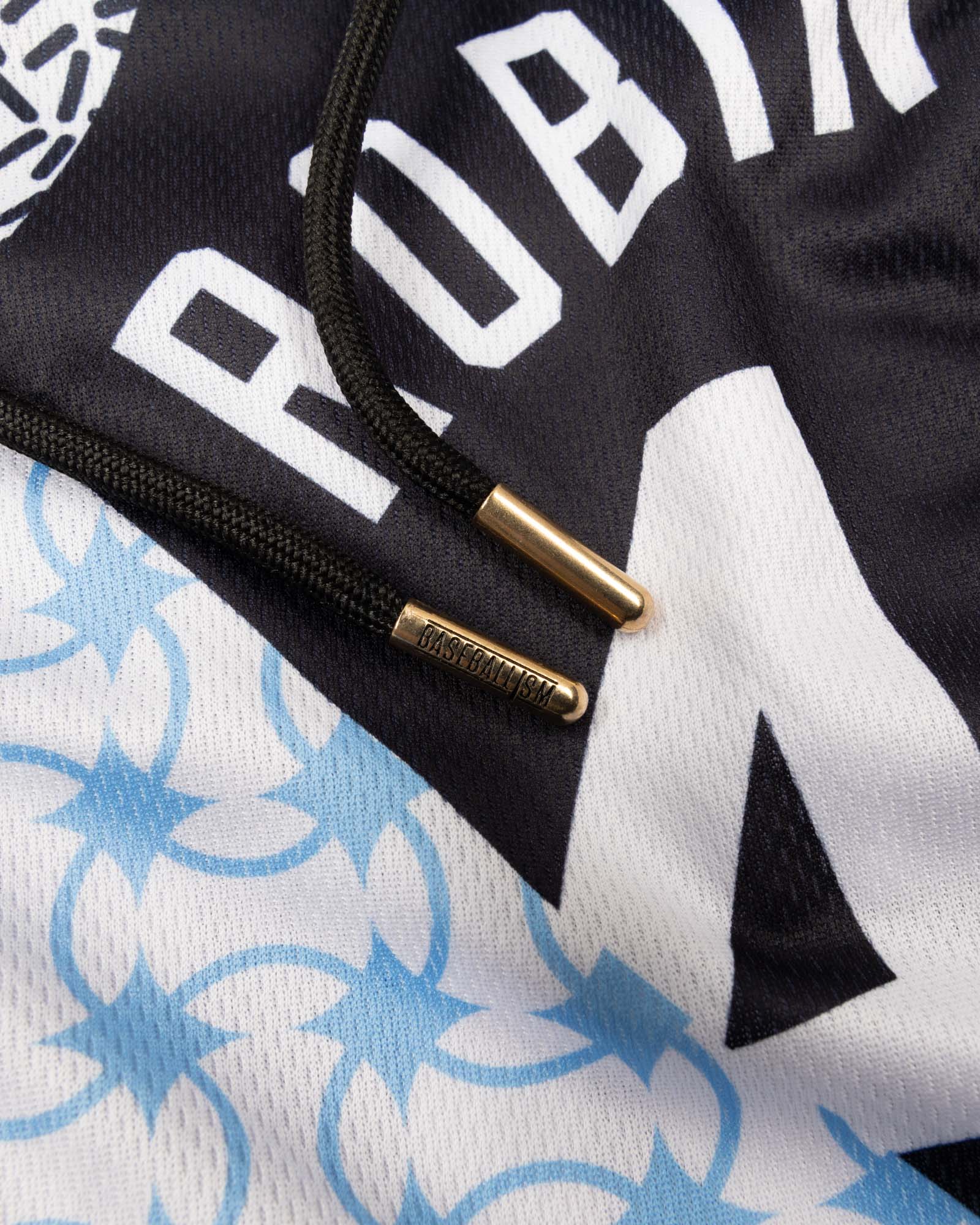 Jackie Robinson Front Page Diamond Air Mesh Shorts - Youth - Image 4