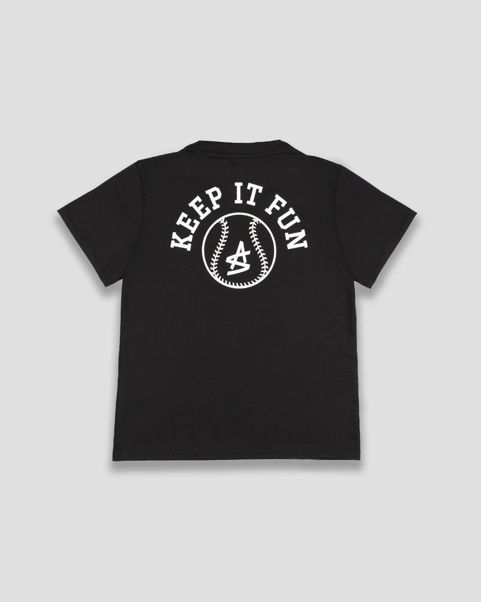 Keep It Fun Block Letter Youth T-Shirt - Baseballism x Austin Schultz