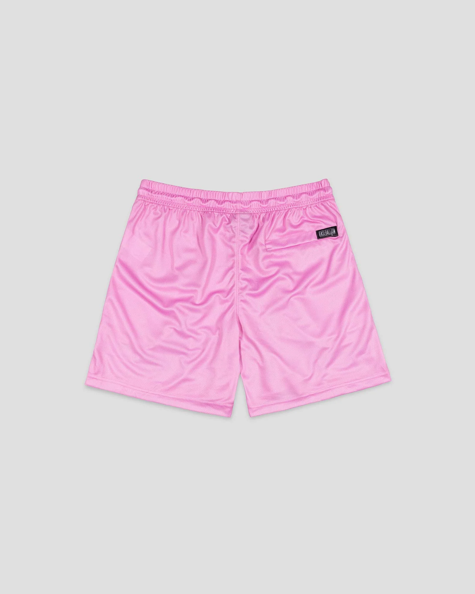 Keep It Fun Diamond Air Youth Mesh Shorts (Pink) - Baseballism x Austin Schultz - Image 2