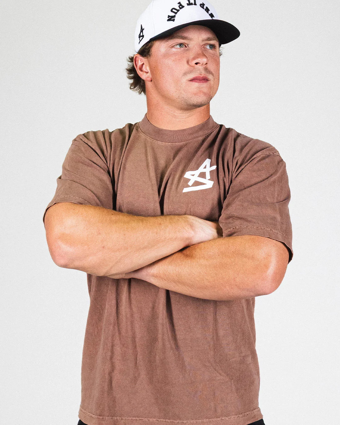 Keep It Fun Relaxed Fit T-Shirt (Brown) - Baseballism x Austin Schultz - Image 2