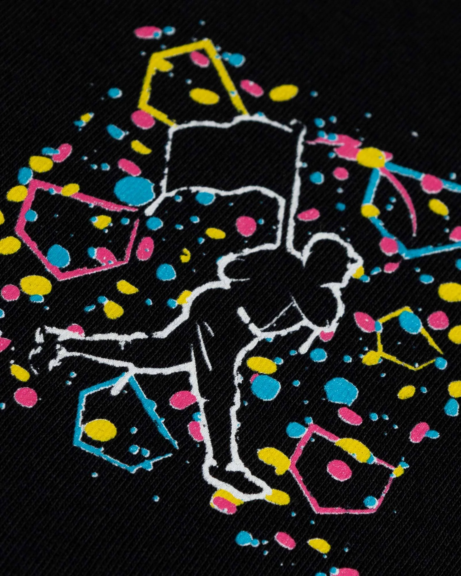 Pitchers That Paint T-Shirt (Black) - Youth - Image 3