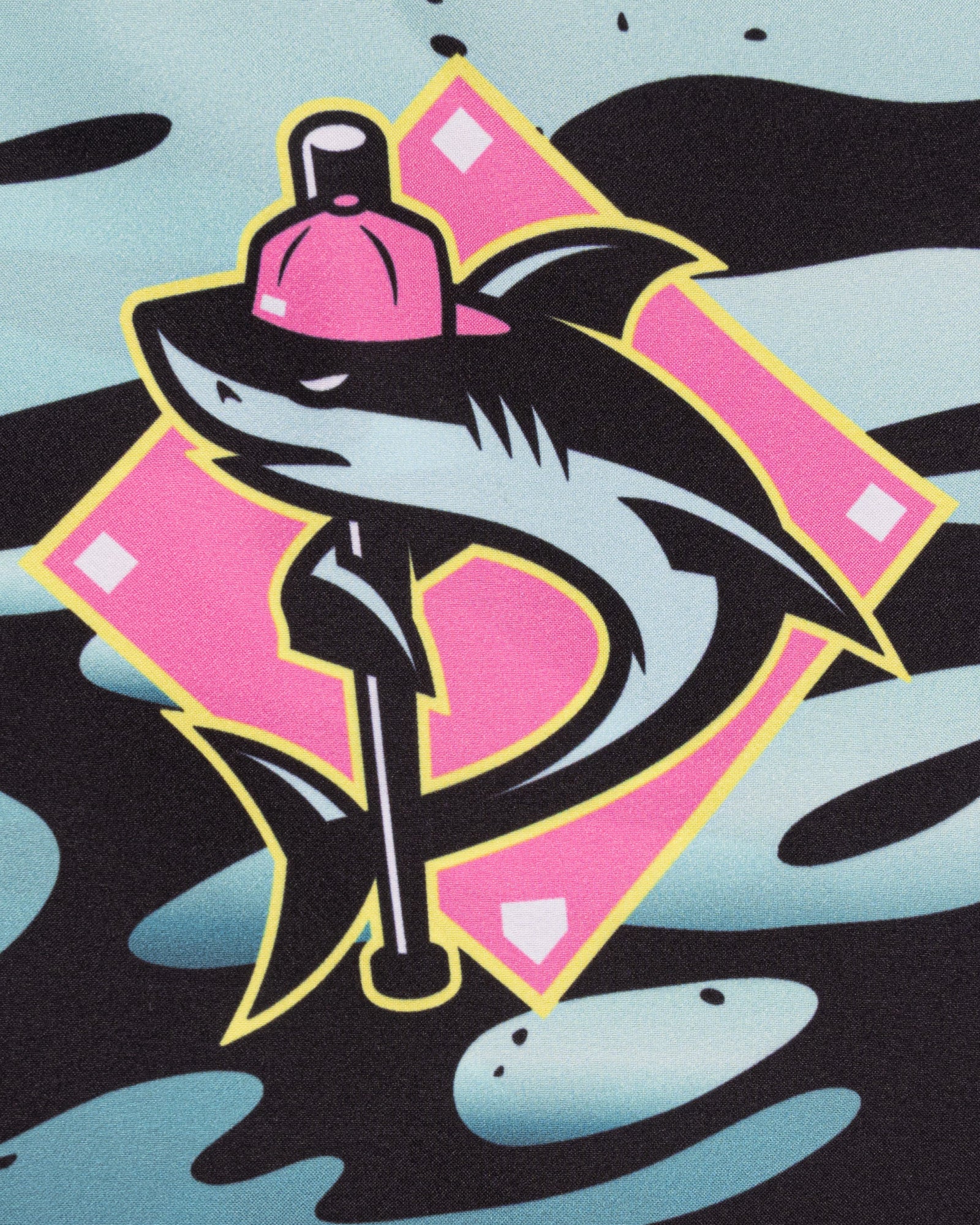 Shark Attack Swim Trunks (Rip Tide) - Youth - Image 4